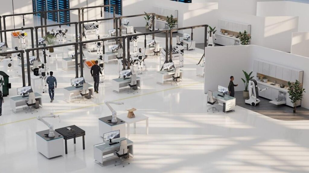 производство в Германии фабрики ИИ